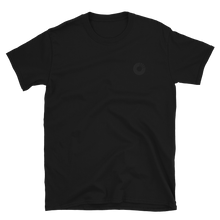 Load image into Gallery viewer, Embroidered Black Soundplate Logo Unisex T-Shirt