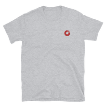 Load image into Gallery viewer, Embroidered Red Soundplate Logo Unisex T-Shirt