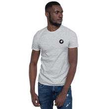 Load image into Gallery viewer, Embroidered Black Soundplate Logo Unisex T-Shirt