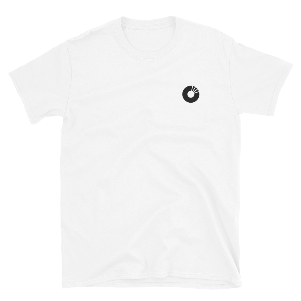 Embroidered Black Soundplate Logo Unisex T-Shirt