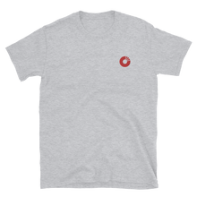 Load image into Gallery viewer, Embroidered Red Soundplate Logo Unisex T-Shirt
