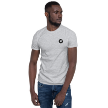 Load image into Gallery viewer, Embroidered Black Soundplate Logo Unisex T-Shirt
